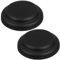 UKCOCO 2 Piezas Accesorios para Sombrillas Al Aire Protector De Punta De Paraguas Tapa del Extremo del Paraguas Gorra De Plástico para Sombrilla De Patio Páginas Black