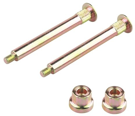 KiBcsLic Kit Perno E Boccola per Porta 55176367 Montaggio Conveniente Prestazioni Stabili Metallo