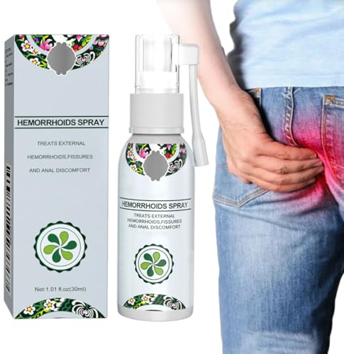 VYIBPDY 1 Pieza Spray Hoids, Hemorroides a Base de Hierbas - Alivio Rápido del Sangrado - Ayuda con el Alivio del Dolor y la Picazón