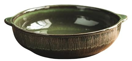 Piatto da Cena Piatti Piatto Piatto grande, piatto fondo in ceramica speciale, for insalata, for pesce al vapore da ristorante Piatto Piatto Piatti piani Impilabili
