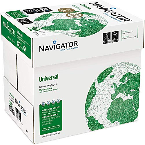 MEDIA WAVE store - Navigateur Rame de papier format A4 500 feuilles de 80g Universal Copy