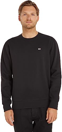 Tommy Jeans Herren Sweatshirt TJM Regular ohne Kapuze