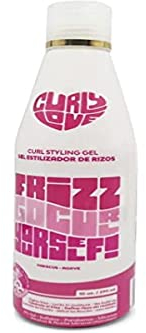 Curly Love Styling Gel, 290 ml, für Locken, entfernt Frizz und hält Feuchtigkeit ohne Ablagerungen oder Rückstände