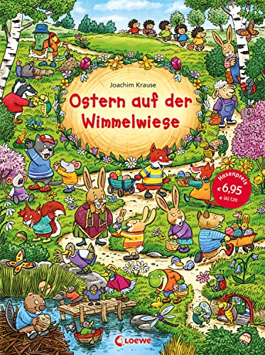 Ostern auf der Wimmelwiese: Wimmelbilderbuch