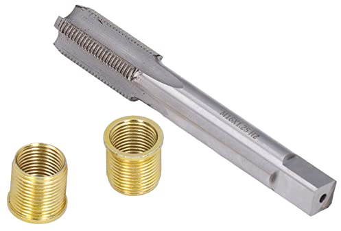Taraud M16x1.25, outils de réparation d'inserts filetés professionnels pour bougie d'allumage à filetage 14mmx1.25mm