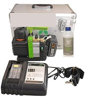 Pompa a vuoto Pompa for vuoto ricaricabile con batteria al litio Piccola pompa motore brushless intelligente antideflagrante da 1,5 litri per automobili, condizionatori d'aria(ST-C2BM)