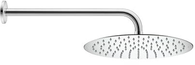 Duravit Kopfbrause 1jet 300 d= 300mm, Gewindeanschluss G 1/2, chrom