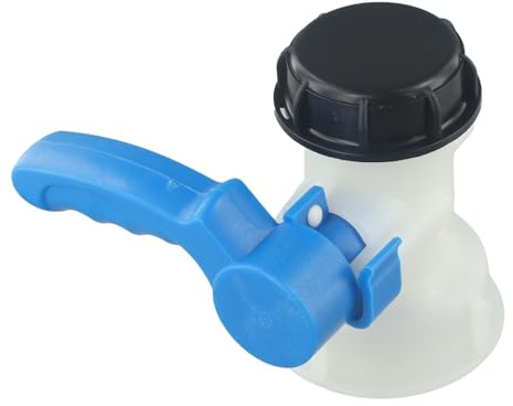 75 mm DN50 Kugelhahn für IBC Tonneneimer mit eingebauten Sicherheitsfunktionen für Flüssigkeitshandling