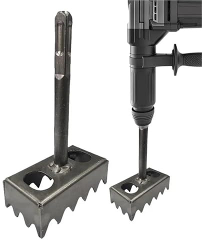 Cortador de ranuras cuadradas, herramienta perforadora de agujeros for cajas eléctricas, sierra de corona de acero profesional de precisión ergonómica rectangular for enchufes