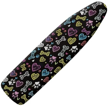 Copri Asse Da Stiro 110X33 Amore Rosa Copriasse Da Stiro Elastico,Copertura Asse,Tessuto Fibra Di Poliestere