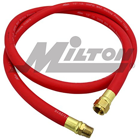 Milton 2780-6LH 6 Foot 1/2 EPDM Rubber Leader Hose