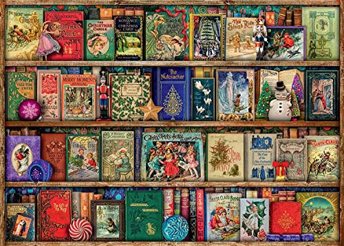 Ravensburger Puzzle, Motiv: Weihnachtsbücherei, 1000 Einzelteile