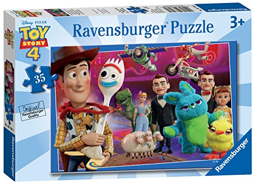 Ravensburger Disney Toy Story 4, Rompecabezas de 35 Piezas para niños a Partir de 3 años