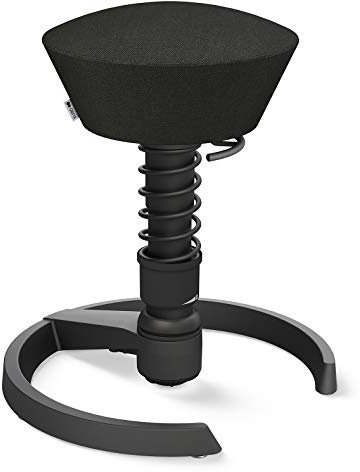 aeris Swopper – Ergonomischer Hocker – Bürohocker höhenverstellbar – Vielseitiger Sitzhocker für einen gesunden Rücken – Bürostuhl ohne Rollen, Feder Standard