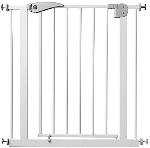 Babify Cancelletto di Sicurezza per Bambini - Barriera Portatile per Scale e Porte da Esterno - 65-95 cm