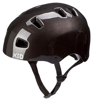 KED 5Forty Jugend Helm – Leichter Skate-Bike-Helm Mit QUICKSAFE Verstellsystem Und Maxshell Technologie | Farbe: Black | Größe: 54-58 (M)