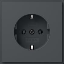 SCHUKO (IP20) Gira TX_44 Anthrazit GIRA 418867