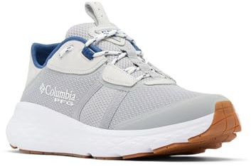 Columbia Mens PFG Castback TC Slip On Boat Shoe, Grey Ice/Carbon, 11.5