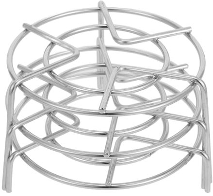 FELTECHELECTR 3pcs Stainless Steel Steamer Rack for Pressure Cooker Cooking Stand Hot Pot Holder for Kitchen Steaming