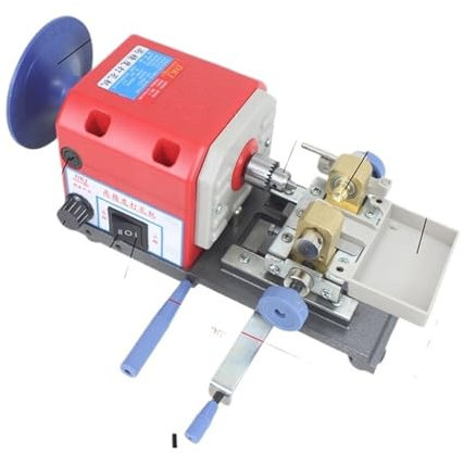 Rock Tumbler Kit, Perceuse de perles en pierre rouge, équipements de fabrication de bijoux, outils de polissage de perles, Machine de perçage d'ambre puissante de 680W ,Outils de bricolage(680W Group