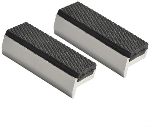 Schutzbacken für jeden Metall-Schraubstock, starker magnetischer Halt sorgt für Sicherheit beim Arbeiten mit Holz oder Kunststoff (7,6 cm)