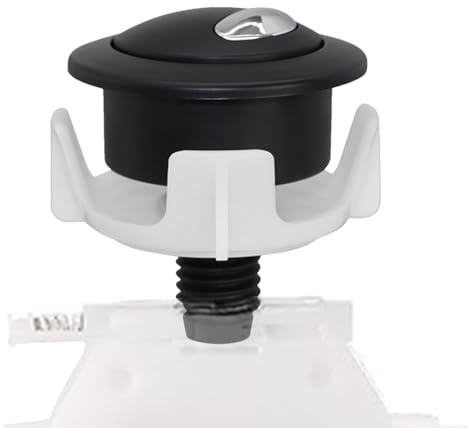 Pousse-Bouton de WC | Mécanisme de Chasse d'eau Efficace | Maintenance Réparation de Réservoir Double Chasse Moderne pour Salle de Bains Maison Appartement Usage