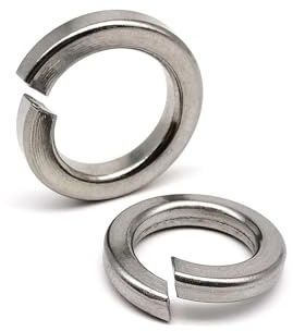 Arandela de resorte, GB93 Arandela de seguridad elástica acero inoxidable 316, dividida, con resorte, M1.6-M24 (Paquete)(2pcs M20)