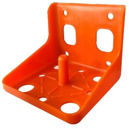 Salzblockhalter, verdicktes Vieh, Salzblock, Futterstation, Lecksalzziegelbox für Rinder, Schafe, Ziegen (Leckstein-Box (großes Loch))