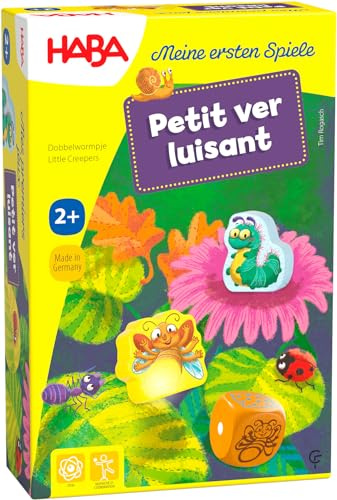 HABA 303640 - Meine ersten Spiele - Lustiger Kleiner Wurm | Spiel für Kinder ab 2 Jahren | 303640
