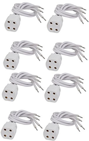 Aexit 8pcs F34-1 AC 500V 2A G10q Base Light Portalampada speciale per tubo ad anello ID: 562850