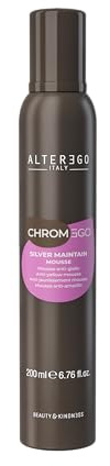 Alterego ChromEgo Silver Maintain Mousse 200ml - mousse anti-amarillo