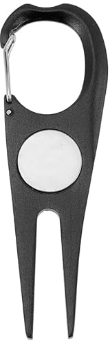 WHAMVOX Golf-Grüngabel Golf-Gras-Werkzeug Golf-Zubehör Golf-Rasen-Reparatur-Werkzeug Kreatives Zubehör Aluminium-Legierung Komplett Aus Aluminium Golf-Pitch-Reparatur-Werkzeug