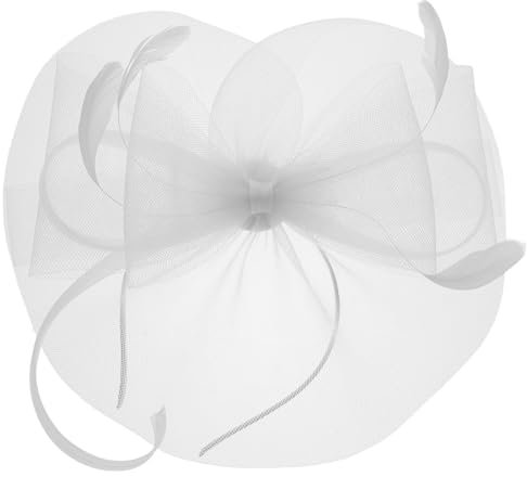 SHERCHPRY Bowknot Fascinator Hut Mit Netzschleier Für Teepartys Und Hochzeiten Elegantes Haaraccessoire Für Frauen Für Formelle Anlässe Und Besondere Veranstaltungen