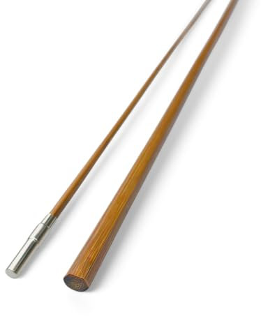 ZHUSROD F.E. Thomas Spezieller Kegel, 3 W, 2,1 m, 2 Stück, Bambus-Fliegenrute, blanko
