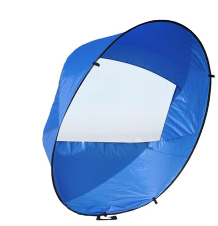 Penlimly Kajak Windsegel Paddel, 108cm Tragbar Faltbar Downwind Segel mit Aufbewahrungstasche für Kajaks Kanus Schlauchboote, Kajak Zubehör