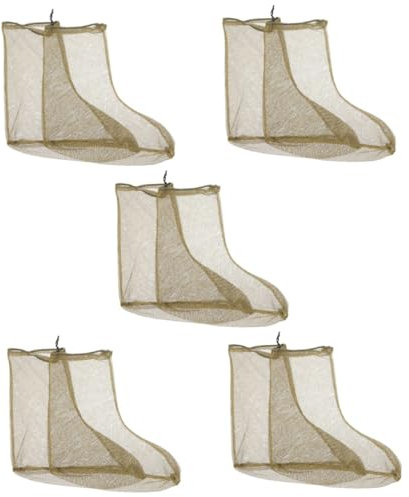 Toddmomy 5paires Chaussettes De Camping Jungle Et Parc Couverture Respirante Et Confortable pour Activités Extérieures Couleur Vert Camouflage