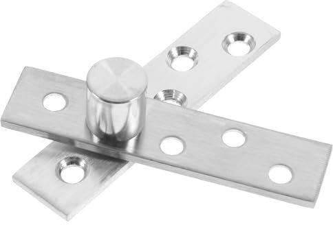 Cerniera Pivotante 360° in Acciaio Inox 2 Pezzi per Porta