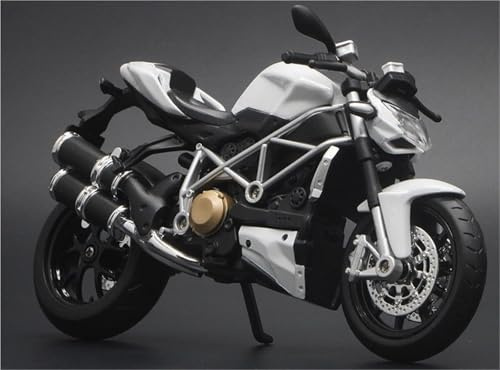 För Streetfighter S Muscle Legering Motorcykel Diecast Modell Skrivbordssamling Present Pojkar 1:12