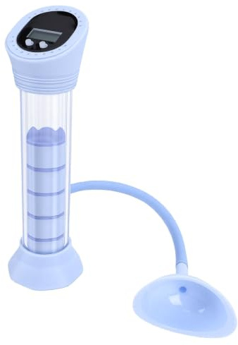 CHICIRIS Entraîneur D'haltères Respiratoires, Améliore L'endurance, Facile à Nettoyer, Dispositif D'entraînement Respiratoire Porteur, Type de Comptage incliné, avec Résistance (BLUE)