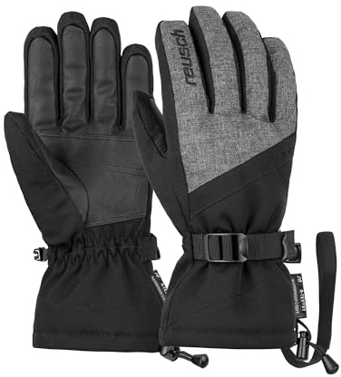 Reusch Winterhandschuhe Herren & Damen | warm, wasserdicht & atmungsaktiv | winddichte Skihandschuhe mit Softshell, für Alltag, Freizeit & Wintersport, Größe 6,5-11, Outset R-TEX XT