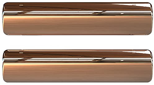 Ultion Sweet Rose Gold Squared 12 Letter Box/Letterplate | Insulated, Multi-layer, Modern Design, Part of the Ultion Sweet Range, Matching Hardware Available