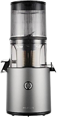 Estrattore di succo verticale Hurom H300 -All-in-One Multi Screw, Mega hopper, BPA-free… (grigio)