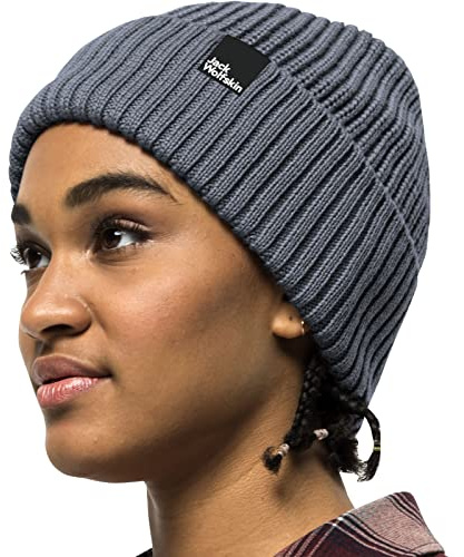 Jack Wolfskin Schwansee – Mütze – Damen, Slate Blue, One Size