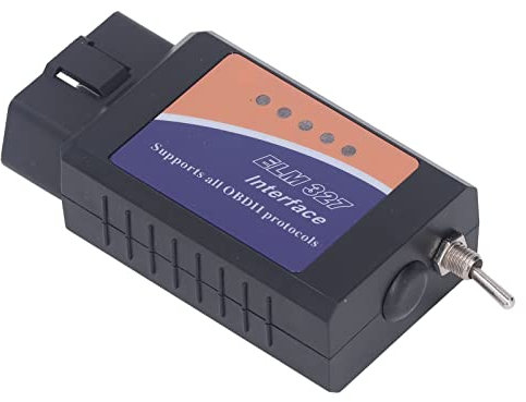 Aramox per ELM327 USB OBD2 Adattatore Scanner Lettore di Codici Bluetooth Strumento Diagnostico con Interruttore per HS-CAN/MS-CAN Sostituzione Forscan per Focus Classic 2005‑2014