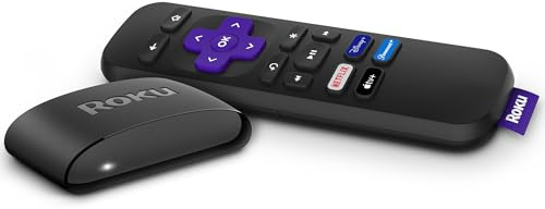 Roku Express (New, 2022) HD Streaming Device with High-Speed HDMI Cable and Simple Remote, Guided Setup, and Fast Wi-Fi