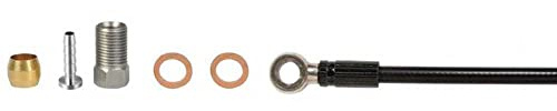 Elvedes Bremsleitungs-Kit-08170383 Bremsleitungs-Kit Schwarz 2000 mm