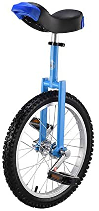 Einrad schwarz 61 cm/50,8 cm/45,7 cm/40,6 cm Rad-Einrad für Kinder/Erwachsene, Balance-Radfahren, Fahrrad mit verstellbarem Sitz und rutschfestem Pedal, ab 9 Jahren, D, 61 cm