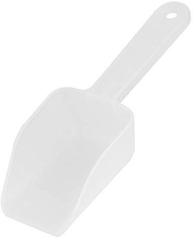 KOSDFOGE 8 Palette da Cucina Multiuso Paletta Per Ghiaccio da Bagno, Mini Paletta in Plastica PP Raschietto Per Ghiaccio Pala Per Alimenti Farina di Noci Dessert Uso Domestico in Cucina, 6,3x2,2x1,4 P