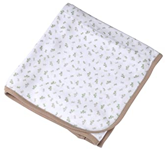 Bébé Douceur, Couverture 100% Coton Bio 75 x 75 cm Koala, Vert
