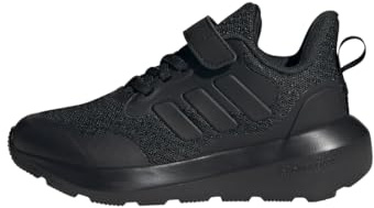 adidas - Fortarun 2.0 Shoes Kids, Zapatos Bajos Que no Son de fútbol, Core Black/Core Black/Grey Six,